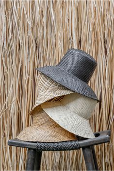 Made with Palm Leaves 7.5" x 13.5" diameter Handcrafted in Bali The Woven Bucket Hat will keep you cool and shaded in style. This hat will quickly become a warm weather hero, matching just about any outfit and style. Casual Top Hat With Flat Brim For Beach, Casual Top Hat With Short Brim For The Beach, Woven Flat Brim Hats For Warm Weather, Spring Crochet Bucket Hat, Casual Adjustable Top Hat For Beach, Summer Vacation Top Hat With Short Brim, Summer Beach Top Hat With Flat Brim, Summer Flat Brim Top Hat Osfm, Top Hat With Short Brim For Summer