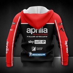 Introducing the Aprilia Racing Printing Hoodie, the ultimate blend of style, comfort, and performance. Designed for both men and women, Technical Hoodie For Sports Season Streetwear, Sporty Hooded Hoodie For Team Events, Team Spirit Long Sleeve Sports Hoodie, Casual Hooded Hoodie For Team Events, Crew Neck Hoodie For Team Events In Winter, Winter Crew Neck Hoodie For Team Events, Sports Team Hoodie In Black, Technical Long Sleeve Hoodie For Sports Season, Black Sports Hoodie With Team Spirit