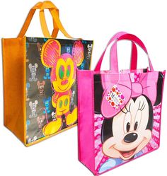 PRICES MAY VARY. A set of two reusable tote bags featuring Mickey and Minnie Mouse! Perfect for gifts, parties, shopping, road trips, ect. These durable tote bags can be used again and again. Officially licensed Disney product. Each bag measures: 13" x 13" x 6". Mickey image will vary. A set of two reusable tote bags featuring Mickey and Minnie Mouse! Perfect for gifts, parties, shopping, road trips, ect. These durable tote bags can be used again and again. Officially licensed Disney product. Me Disney Mickey And Minnie, Minecraft Drawings, Mickey And Minnie Mouse, Grocery Bags, Mickey And Minnie, Mickey Minnie Mouse, Kids Luggage, Reusable Grocery Bags, Dining Storage