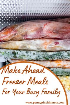 freezer meals are the best way to keep your family fresh and healthy this winter