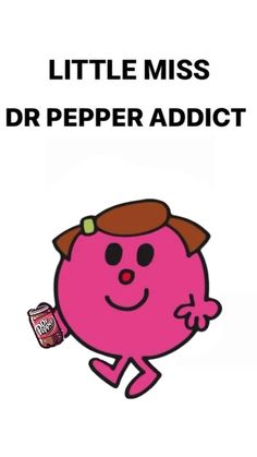 the little miss dr pepper's ad is featured in this advertisement for an upcoming product