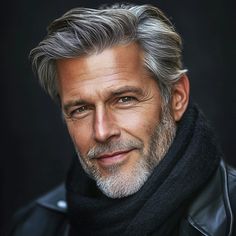 Effortless Elegance: Wash-and-Wear Haircuts for Men Mens Grey Hairstyles, Classic Mens Haircut, Hipster Hairstyles, Gents Hair Style, Guy Haircuts Long