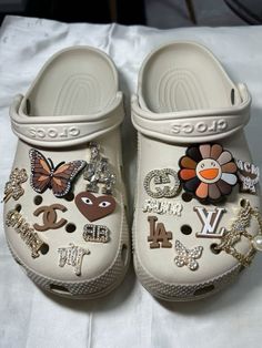 Crocs Charm, Crocs Jibbitz, Preppy Shoes, Pretty Shoes Sneakers