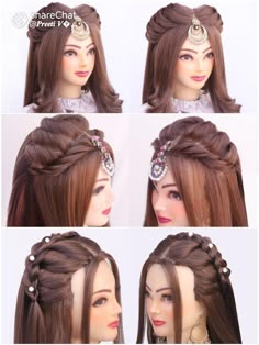 Heair Style, Girls Easy Hairstyles, Fake Gifts, Futuristic Watches, Shiny Makeup, Hear Style, Hair Cut Guide, Hairstyles Design, Easy Hairstyles For Thick Hair