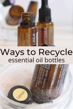 Do you save your empty essential oil bottles or throw them away? I am going to show you practical ways to reuse empty essential oil bottles. Follow along for simple gift ideas, easy DIY projects, and ways to ensure you get every last drop of essential oil. Essential Oil Storage Ideas, Gift Ideas Easy Diy, Gift Ideas Easy, Simple Gift Ideas, Ways To Use Essential Oils, Homemade Essential Oils, Empty Glass Bottles, Small Glass Bottles