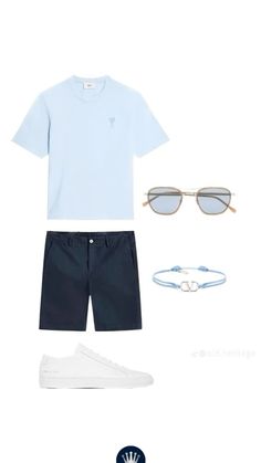 Euro Summer Mens Outfit, University Outfit, Men Fashion Casual Shirts, Tshirt Design Men, Outfit Grid