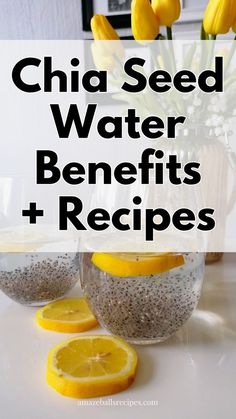 how to drink chia seeds to lose weight Foods With Chia Seeds, Low Calorie Chia Seed Recipes, How To Make Chia Water, Chia Seed Water Recipe, Chia Water Recipes, How To Cook Chia Seeds, Chia Water Benefits, Chia Seed Recipes Water, How To Make Chia Seed Water