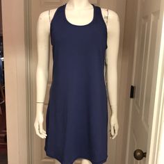 Great Athletic Dress By Head! In A Versatile “Deep Cobalt” Blue, This Dress Has A Shelf Bra For “Medium Impact” Support, And Removable Modesty Pads Are Included. Moisture Management System Keeps You Cool, Dry, And Comfortable. Perfect Sporty Little Dress! Size Large (Armpit To Armpit: 16.5” Length: 33.5”) Available. New With Tags! Sporty Tennis Dress With Built-in Bra For Gym, Sporty Tennis Dress With Built-in Bra For Athletic Use, Sports Dress With Built-in Bra And Racerback, Black Sports Dress With Built-in Bra, Sports Mini Dress With Built-in Bra And Stretch, Head Tennis, Head Dresses, Athletic Dress, Shelf Bra