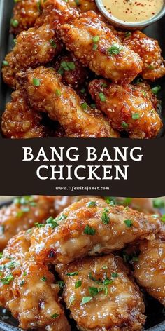 What To Make With Popcorn Chicken, Bang Bang Wings Recipe, Ideas With Chicken Tenders, Fried Chicken Ideas Dinners, Ribs And Chicken Dinner, Dinner Recipes Chicken Wings, Bang Bang Chicken Air Fryer Recipes, Chicken Wing Casserole, Chicken Tender Lunch Ideas