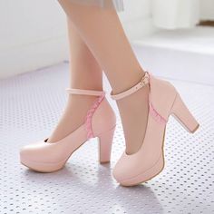 Gender: For Women Style: Fashion,KoreanOccasion: Casual,Party/Club,Office/Career,DressHeel Height: 8cmPlatform Height: 2.5cmSeason: Spring,Summer,Fall/Autumn,WinterPackage Contents: 1 x Shoes (Pair)Size Guide:28 = foot length 18.5-19cm 29 = foot length 19-19.5cm 30 = foot length 19.5-20cm 31 = foot length 20-20.5cm 32 = foot length 20.5-21cm33 = foot length 21-21.5cm34 = foot length 21.5-22cm (Foot width=8-8.5cm)35 = foot length 22-22.5cm (Foot width=8.5cm)36 = foot length 22.5-23cm (Foot width= Heels Platform Pumps, Strap High Heels, Wedge Wedding Shoes, Club Office, Wedding Shoes Flats, Ankle Strap High Heels, Heels Platform, Oxford Heels, Pink Pumps