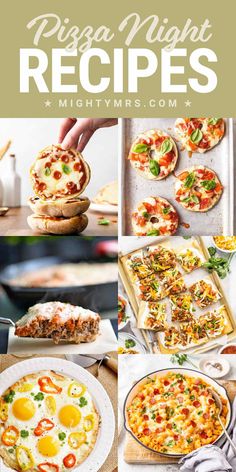 Pizza Night Recipes Pizza Mac And Cheese, Easy Pizza Recipes, Night Recipes, Quick Pasta Recipes, Sheet Pan Dinners Recipes, Taco Pizza, Pizza Recipes Easy, Crockpot Soup Recipes, Easy Pizza