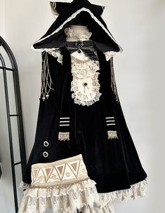 New Release: LizBird 【-Cat's Magic Time-】 #GothicLolita OP Dress Set

◆ Shopping Link >>> https://lolitawardrobe.com/lizbird-cats-magic-time-gothic-lolita-op-dress-set_p8368.html Faux Collar, Punk Style Outfits, Hat Fabric, Oc Outfits, Magic Hat, Ear Design, Clock Vintage