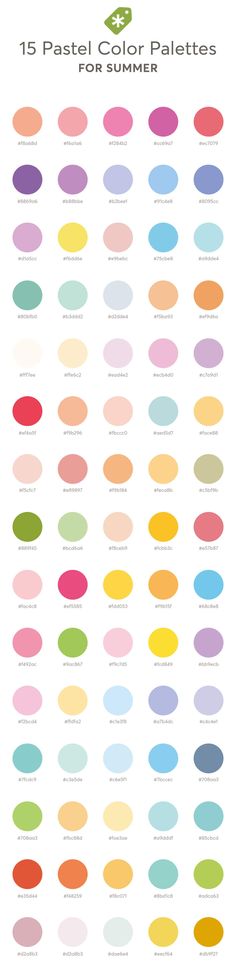 the color chart for different colors and shapes in this poster, you can see what they are