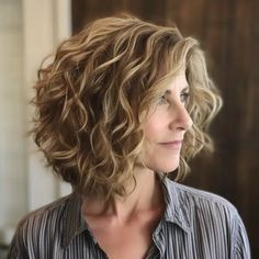 Soft Curly Shoulder Length Cut Ringlet Curls Hairstyles Naturally Curly, Curly Hairstyle Ideas, Best Curly Hairstyles, Curly Lob, Lob Haircut, Flat Hair