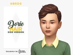 Ultimate List Of Sims 4 kids Hair CC You Need To Download Check more at https://modsella.com/sims-4-kids-hair-cc/ Hair For Kids, Hair Kids, Sims 4 Cas