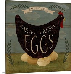 an egg laying on the ground in front of a sign that says farm fresh eggs