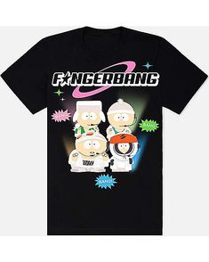 Fingerbang T Shirt - South Park - Spencer's South Park Episodes, Spencers Gifts, Movie Tees, Love Rocks, Dream Clothes, Spirit Halloween, South Park, Short Sleeves, Thing 1