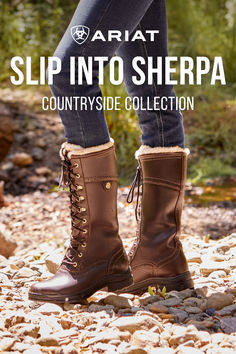 Beloved for its comfort, versatility and classic country style, Wythburn is a best-seller for a reason. So we stayed true to the original design when we built its plush, Sherpa-lined sister silhouette. The result is a boot you’ll lace up for crisp dog walks, rainy barn days and everything in between. Sister Silhouette, Womens Suede Boots, Paid Ads, Amanda Smith, Creative Shoes, Womens Waterproof Boots, Dog Walks, Country Lifestyle, Equestrian Lifestyle