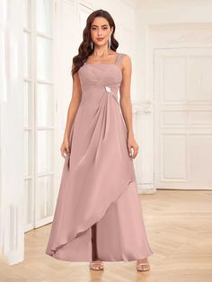 Chiffon A-line Bridesmaid Dress For Banquet, Chiffon A-line Bridesmaid Evening Dress, A-line Chiffon Bridesmaid Dress For Banquet, Sleeveless Chiffon Mother Of The Bride Dress For Party, Sleeveless Chiffon Mother Of The Bride Dress For Banquet, Chiffon A-line Mother Of The Bride Dress, Satin Hoco Dress, Stretch Satin Dress, Wedding Veils Lace