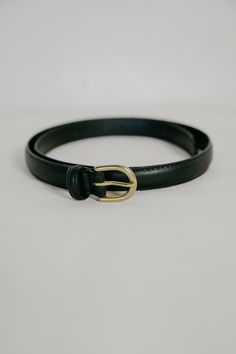 Classic Belt, Leather, Black | OZMA Classic Belt, Belt Leather, Closet Staples, Brass Buckle, Fall Looks, High Quality Leather, Buckle, Angeles, Brass