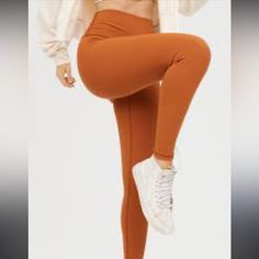 No Longer Sold In Stores. Brand New Never Worn, Comfortable With Moderate Compression. Beautiful Burnt Orange/Copper Color! 86% Nylon 14% Elastane Bundle And Save! Offers Are Always Welcomed Feel Free To Ask Any Questions! Please Note: All Items Are Pre-Owned Unless Marked Nwt. Items Are Steamed And Individually Packaged. Buyers Should Wash Before Wearing If Clothing Item Is Purchased. Conditions Are Accurately Described, Including Any Defects. Happy Poshing !!! Aerie Offline, Orange Copper, Offline By Aerie, Ribbed Leggings, Copper Color, High Waisted Leggings, Burnt Orange, Clothing Items, Pant Jumpsuit