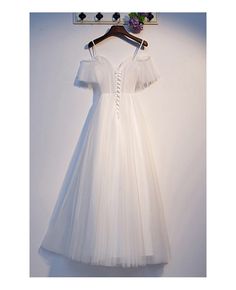 Shop elegant long white formal dress tulle with sleeves online. All instock with free shipping. Pro since 2009. White Tulle Dress For Banquet, White Tulle Evening Dress, White Tulle Evening Dress For Debutante Ball, White Tulle Skirt Dress For Formal Occasions, White Tulle Skirt Formal Dress, White Tulle Bridesmaid Evening Dress, White Tulle Dress For Prom Season, White Summer Dresses For Debutante Ball, Elegant White Tulle Fabric For Summer