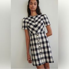 Nwt Shoshanna Chester Gingham Mini Dress In A Size 4. Dress Sizing Runs Slightly Small. East Coast Fashion, Gingham Mini Dress, Fall Family Photo Outfits, Anthropologie Brands, Family Photo Outfits, Dress Shirt Sleeves, Mini Cocktail Dress, Pink Mini Dresses, Unique Dresses