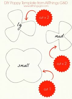 the instructions for how to make an origami flower