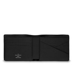 Sophisticated and supple epi leather is the perfect material for the multiple wallet. Very compact but still functional with numerous pockets and slots, it fits easily into any pocket. Designer Bifold Bag With Interior Card Slots, Designer Bifold Bags With Interior Card Slots, Luxury Bifold Wallets With Removable Pouch, Luxury Bifold Wallet With Removable Pouch, Luxury Bifold Bags With Card Slots, Black Bifold Wallet With Removable Pouch, Modern Black Wallet With Dust Bag, Modern Bifold Bags With Interior Card Slots, Modern Bifold Bag With Interior Card Slots