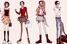 Nana Clothes, Shin Nana, Nana Anime, Nana Manga, Nana Osaki, 2000s Clothes, Estilo Punk, Thrift Fashion, Oui Oui