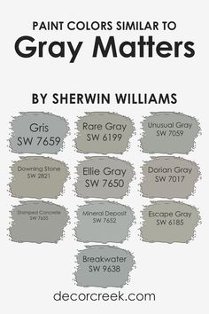 some gray paint colors are shown in this graphic style, and it is also available for use