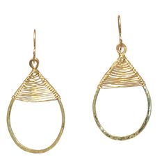 Hammered wired drops, about 1-1/2" long.   Available in 14k gold filled & sterling silver, 14k rose gold filled **We now offer LAYAWAY**Please read our policy section for more info - http://www.etsy.com/shop/CalicoJunoJewelry/policy Everyday Nickel-free Teardrop Wrap Earrings, Handmade Teardrop 14k Gold Hoop Earrings, Gold Teardrop Metal Wrap Earrings, Wire Wrapped Teardrop Hoop Earrings, Gold Teardrop Wrap Earrings, Handmade Teardrop Yellow Gold Hoop Earrings, Gold Teardrop Sterling Silver Earrings, Gold Teardrop Pendant Earrings In Sterling Silver, Modern Gold Teardrop Wrap Earrings