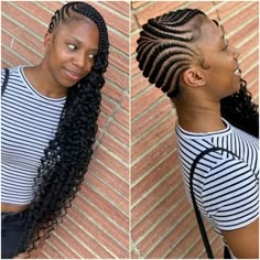 Lisa Hairstyle, Latest Hair Braids, Braids Plaits, Black Hair Updo Hairstyles, Braided Hair Styles, Hair Romance, Black Ponytail Hairstyles