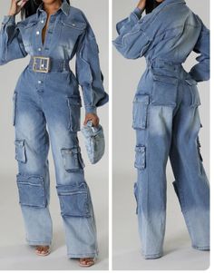 Pockets, pockets and more pockets. This quality 100% cotton Denim jumpsuit as lots of pockets. Great stretch denim, button front jumpsuit. The seasons must have, S - 6/8 M - 10/12 L- 14/16 Women Denim Outfits, Jean Jumper Outfit Denim, Jean Jumper Outfit, Demin On Denim Outfit, Denim Outfits For Women, Trendy Full-length Denim Jumpsuit With Pockets, Denim Jumper Outfit, Denim Fashion Outfits, Denim Party Outfit