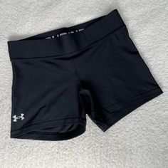 Under Armour Spandex Athletic Shorts In Black Never Worn, Tags Cut Out Original Size Medium Or Large, Measurements Below: Waist 15” Unstretched Inseam 3” Rise 9” Under Armour Stretch Athletic Shorts For Gym, Under Armour Athletic Shorts For Training, Athleisure Stretch Shorts By Under Armour, Under Armour Stretch Athleisure Shorts, Under Armour Workout Shorts, Casual Fitted Under Armour Shorts, Casual Fitted Shorts By Under Armour, Under Armour Stretch Gym Shorts, Under Armour Stretch Athletic Shorts