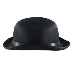 Skeleteen Black Bowler Derby Hat is perfect for your holiday dress up. This tall hat fits Adults of most sizes. It will most likely be too big for your toddler, however, he or she will still love playing with this top hat. This hat makes a great addition for your costume box! Classic Black Hat For Costume, Fitted Black Hat Costume Accessories, Black Adjustable Costume Hat, Black Wide Brim Hat For Costume Party, Classic Black Costume Hats And Headpieces For Party, Black Adjustable Top Hat For Costume Party, Classic Black Party Costume Hats And Headpieces, Black Costume Accessories With Curved Brim For Costume Party, Fitted Black Costume Hat With Flat Brim