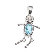 Boydesign offers a cute look. Simulated birthstones emit a dazzling glow. Details: 3/4-in. length Size: One Size. Color: Blue. Gender: female. Age Group: adult. Material: Sterling Silver. Silver Dog, Jewelry Chain, Jewelry Outfit, Dog Tag, Jewelry Maker, Tag Necklace, Chains Jewelry, Silver Charms, Charm Jewelry