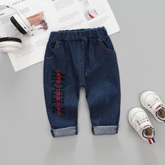 * Material:Denim * Thickness:Regular * Season:Spring * Wash Label:On the outside Best Sales Letter Pattern Jeans for Toddler Boy Wholesale Children's Clothing ,which is very comfortable to wear it.Fashionable high quality organic and affordable clothes Letter Pattern Jeans for Toddler Boy Wholesale Children's Clothing that will always catch the attention of people. Letter Pattern Jeans for Toddler Boy Wholesale Children's Clothing are very comfortable to wear and the material is easy to clean. H Pattern Jeans, Clean Heart, Sales Letter, Patterned Jeans, Kids Pants, Letter Patterns, Affordable Clothes, Toddler Boys, Jeans Pants