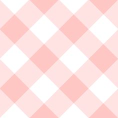 pink and white gingham checkered wallpaper with diagonal lines in the center