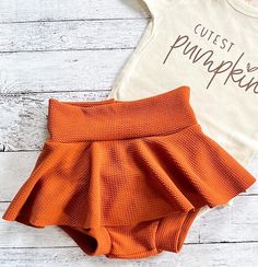 Cutest Pumpkin Fall Outfit Baby Girl Thanksgiving Skirted - Etsy Cute Fitted Bodysuit, Cute Fitted Solid Color Bodysuit, Cute Fitted Solid Bottoms, Cute Fitted Solid Color Sets, Cute Fitted Sets, 3 Month Thanksgiving Outfit, Pregnancy Thanksgiving Outfit, Newborn Fall Outfits Girl, Thanksgiving Skirt