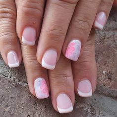 Nail Design In French Daily Nail Art And Design Light Pink Nail Designs, Pink French Manicure, Pink Tip Nails, Pink French Nails, Nails 2018, French Tip Nail Designs, Light Pink Nails, French Manicure Nails, French Nail Art