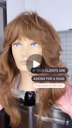 Highlights On Shag Haircut, Shag Haircut Diagram, Air Dry Shag Haircut, Diy Curly Shag Haircut Tutorial, Shag Diy Haircut, How To Do A Shag Haircut, How To Style Shag Haircut Video, Shag Haircut How To, Shattered Shag Haircut Diy