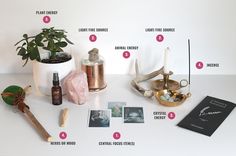 Not sure how to set up your altar? Check out this easy reference guide | Rogue Wood Supply