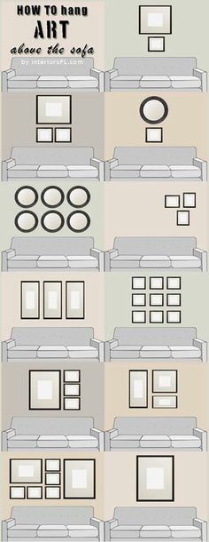 a series of photos showing how to draw furniture in different styles and sizes, with the text