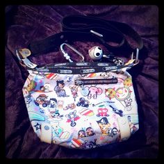 ::Offers Are Welcome:: Good Condition Rare Hard To Find Tokidoki For Lesportsac Purse. -Ready To Ship -Packaged With Love And Care ::Comes From A Smoke Free And Pet Free Home:: Harajuku Style Satchel With Adjustable Strap For Everyday, Everyday Harajuku Style Crossbody Satchel, Harajuku Style Bag With Detachable Strap For Everyday Use, Harajuku Style Bag With Detachable Strap, Multicolor Harajuku Style Shoulder Bag For Everyday Use, Fun Pouch Bags For Everyday Use, Fun Pouch Shoulder Bag For Daily Use, Playful Crossbody Bag For Daily Use, Harajuku Style Multicolor Shoulder Bag For Everyday Use