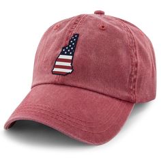 New Hampshire USA Patch Washed Dad Hat Attention Granite State lovers! Our "Washed Dad Hat" is perfect for your next hike on the trails or backyard BBQ. But this hat isn't just for Dad's out there. This beauty can be worn by anyone who wants to show some New Hampshire pride. Features a custom printed leatherette patch on the front of a pigment-dyed relaxed hat that's been washed for a worn out look and feel. Also comes with an adjustable self fabric strap so it can fit just about every Chowdahea Cotton Dad Hat With Embroidered Patch, Outdoor Cotton Dad Hat With Logo Patch, Sports Six-panel Dad Hat With Logo Patch, Relaxed Hat, Outdoor Six-panel Dad Hat With Logo Patch, 5-panel Trucker Hat With Logo Patch For Camping, Laser Engraved Leather, Fabric Strap, Backyard Bbq