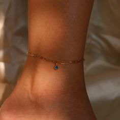 "Celebrate a special someone's birthday with our Clip Chain Birthstone Anklet. This anklet is designed to hold the birthstones for whole months, making it a perfect birthday gift. It's a thoughtful and personalized present that captures the essence of their birth month and adds a touch of elegance to their style. #YOU MAY LIKE THIS Gold paper clip anklet https://www.etsy.com/listing/1530606697/gold-paper-clip-anklet-personalized Delicate Circle Anklet https://www.etsy.com/listing/1501878352/deli Trendy Valentine's Day Gift Anklets, Blue Dainty Anklets For Gift, Adjustable Anklets For Valentine's Day Gift, Trendy Hypoallergenic Anklets For Gifts, October November December, Valentines Day Gift Ideas, Perfect Birthday Gift, Gold Paper, December Birthstone