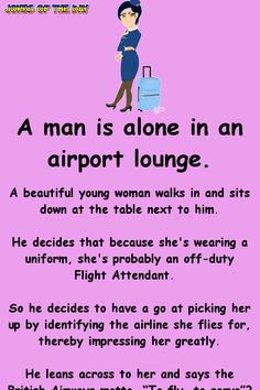 the poem is written in english and has an image of a woman with luggage on it