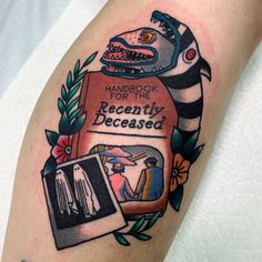 Beetlejuice Tattoo Ideas, Movie Character Tattoos, Beetlejuice Tattoo, Elements Tattoo, Matching Tattoo, Great Tattoos, Little Tattoos, Matching Tattoos