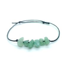 "Green Jade Bracelet Cord Bracelet Waxed Cotton String Bracelet Valentine Bracelet Gift Cord Jade Bracelet Jewelry Bracelet for Womens COOLEST BRACELETS THIS YEAR *adjustable size 6\"-12\" inches 15cm-30cm *this bracelet is made for you to stand out from others and can be combined with your charms or crystals *1mm waxed cotton cord Estimated shipping times United States: 3-5 weeks North America: 3-5 weeks Europe: 9-18 business days I'll do my best to meet these shipping estimates, but cannot gua Casual Adjustable Crystal Bracelet For Friendship, Adjustable Casual Crystal Bracelet For Healing, Casual Adjustable Cord Bracelet As Gift, Casual Adjustable Cord Bracelet For Gift, Green Adjustable Jewelry On Waxed Cord, Minimalist Adjustable Green Bracelets, Everyday Green Bracelets With Adjustable Cord, Casual Wrap Bracelet With Sliding Knot As Gift, Casual Adjustable Wrap Bracelet For Gift